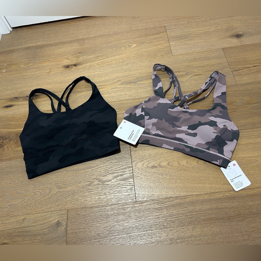 Lululemon camo bra bundle